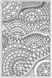 Download, print, color-in, colour-in Page 26 - spikey circles